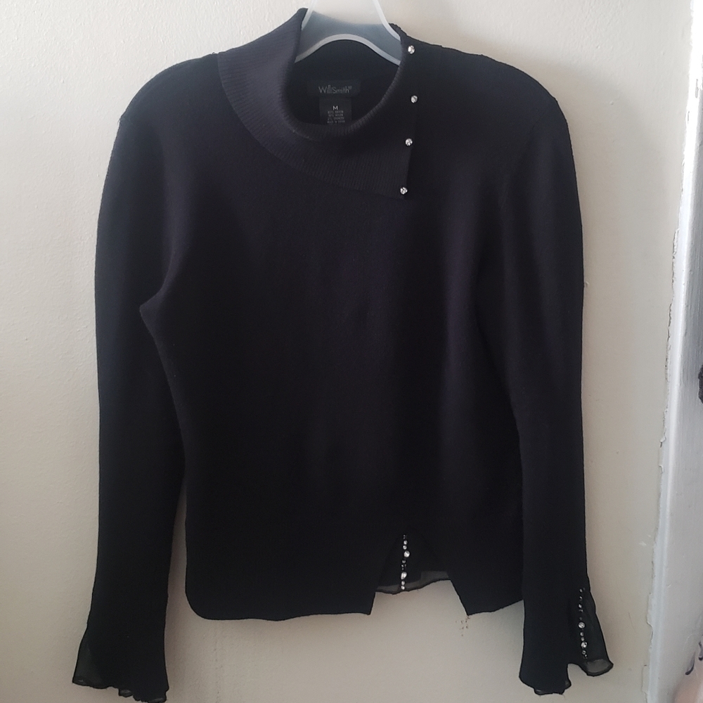 WilliSmith black turtle neck sweater